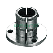 Pj-B098 Decoration Tube Flange System Stainless Steel Casting Pipe Floor Flange